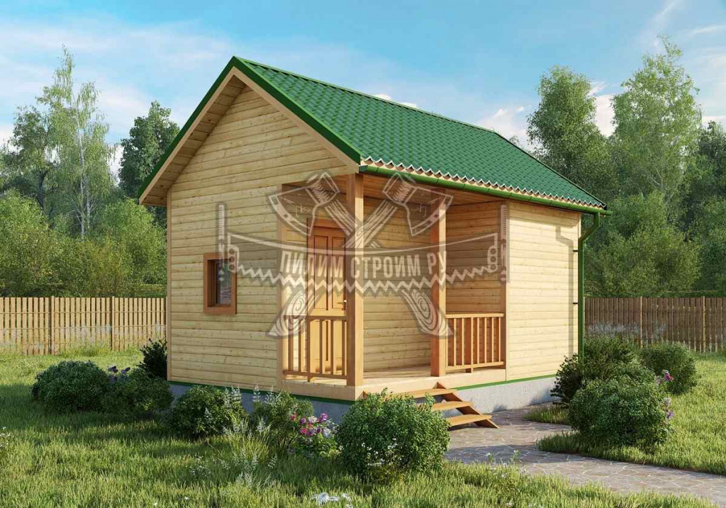 Каркасный дом 6 х 4 Каркасный дом 6 х 4
