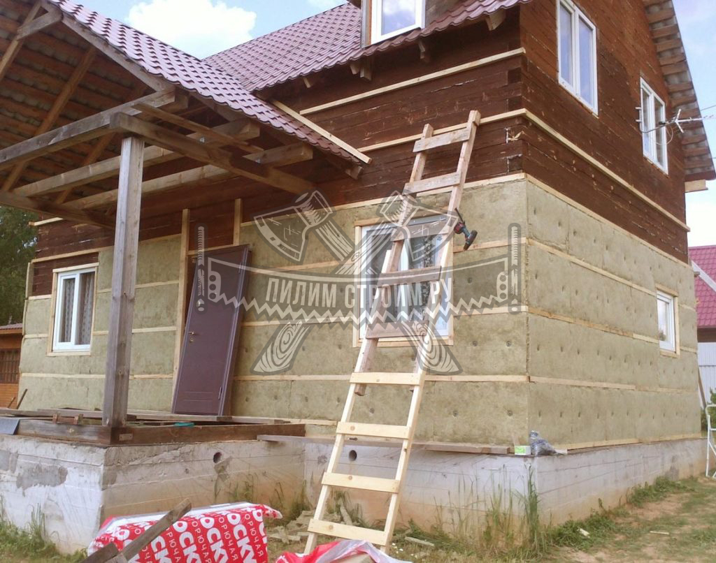 Теплоизоляция загородного деревянного дома Теплоизоляция загородного деревянного дома