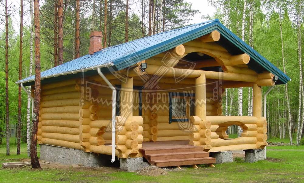 Баня из сруба