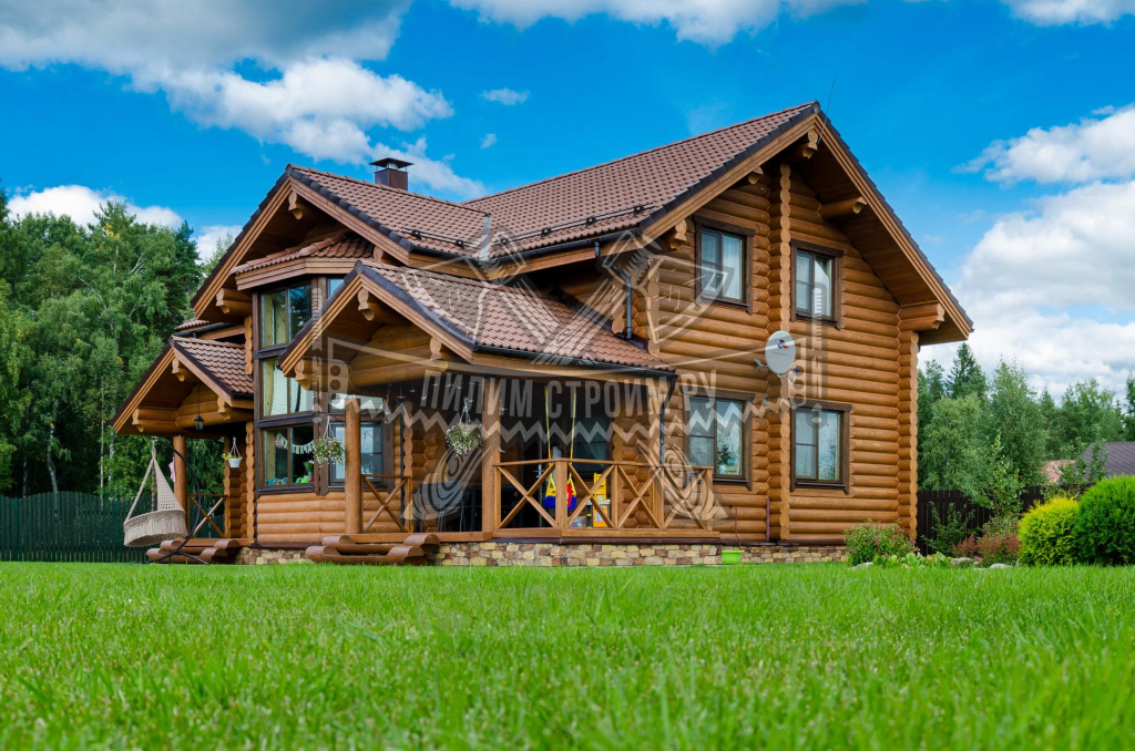 Загородный дом из бруса